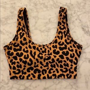 Balance Athletica ascend king cheetah sports bra